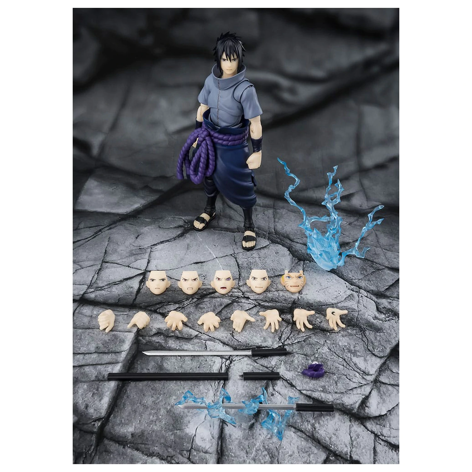 Naruto S.H.Figuarts akciófigura Sasuke Uchiha Solitary Shinobi 15 cm      termékfotó