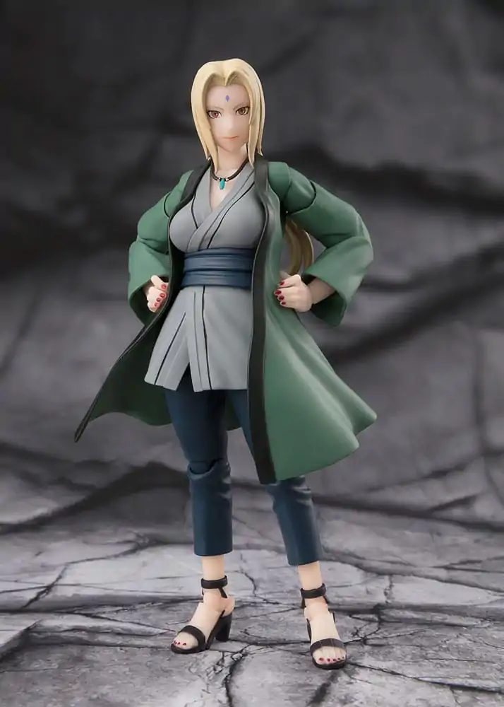 Naruto S.H.Figuarts akciófigura Tsunade The legendary Medical Ninja 14 cm termékfotó