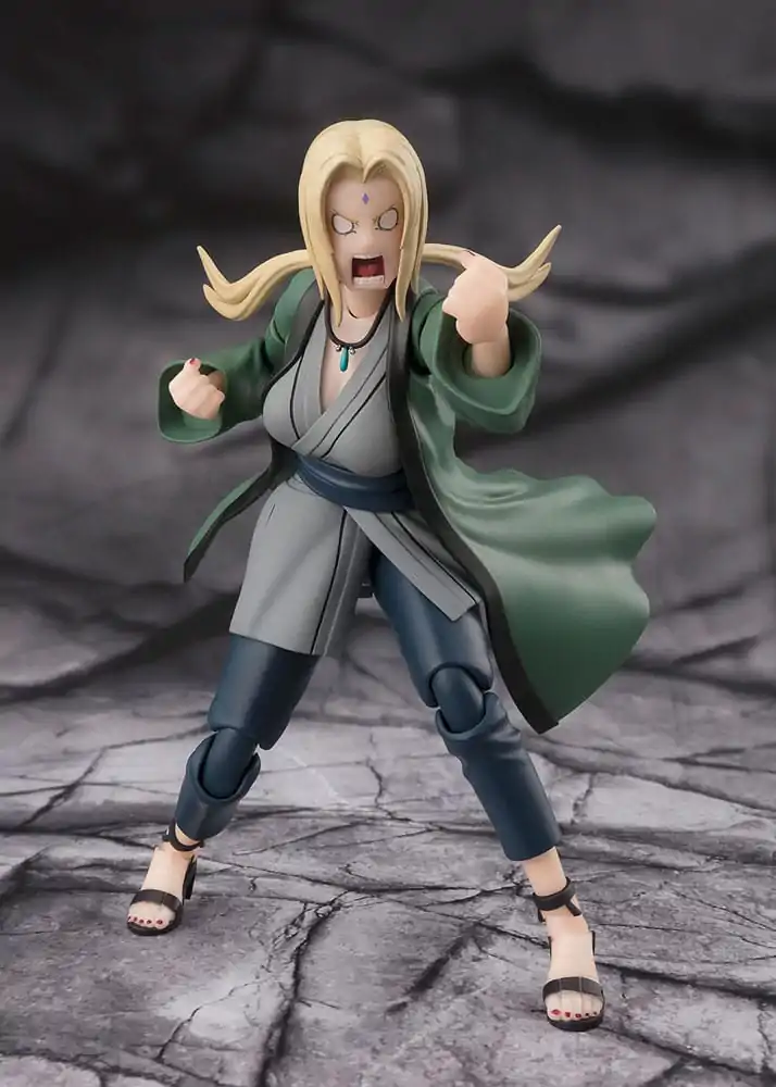 Naruto S.H.Figuarts akciófigura Tsunade The legendary Medical Ninja 14 cm termékfotó