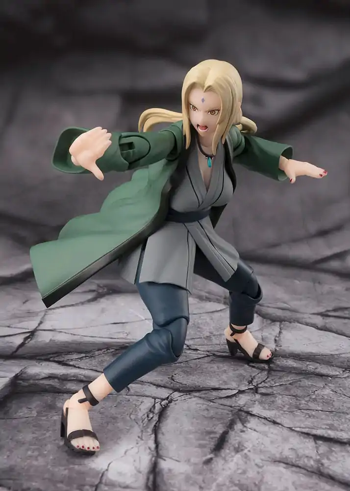 Naruto S.H.Figuarts akciófigura Tsunade The legendary Medical Ninja 14 cm termékfotó