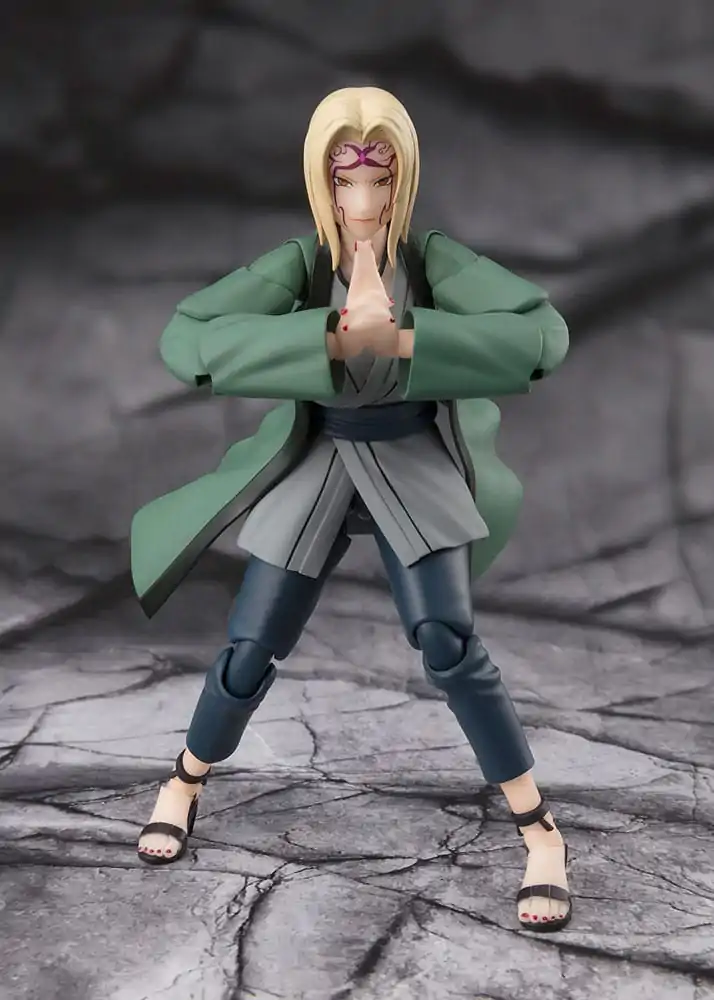 Naruto S.H.Figuarts akciófigura Tsunade The legendary Medical Ninja 14 cm termékfotó