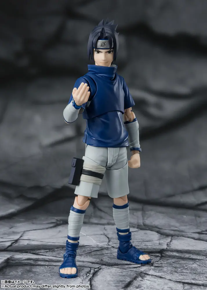 Naruto S.H. Figuarts Sasuke Uchiha -Ninja Prodigy of the Uchiha Clan Bloodline- akciófigura 13 cm termékfotó