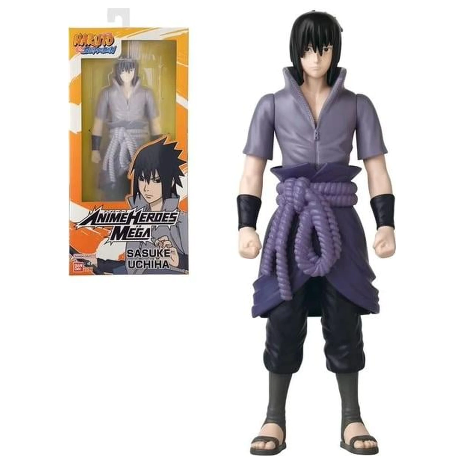 NARUTO Sasuke Anime Heroes Mega figura 30cm termékfotó