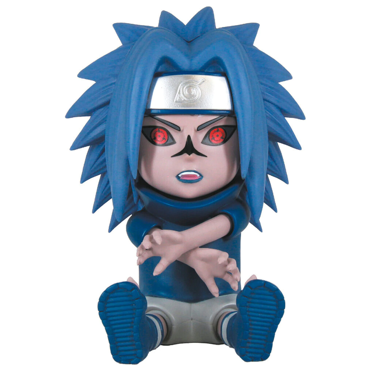 Naruto Sasuke Cursemark persely figura 15cm termékfotó