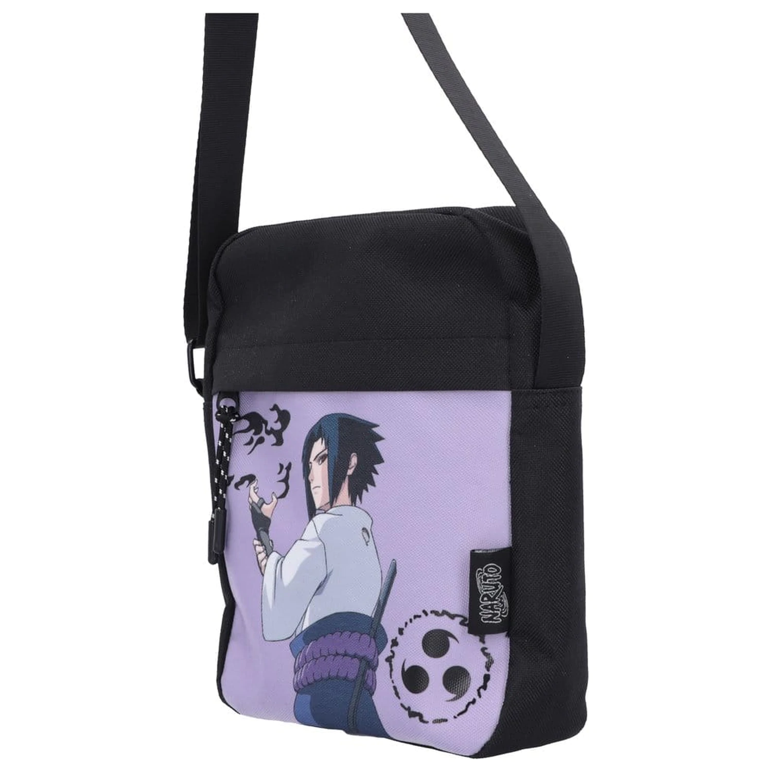 Naruto Sasuke keresztpántos táska 23 cm termékfotó
