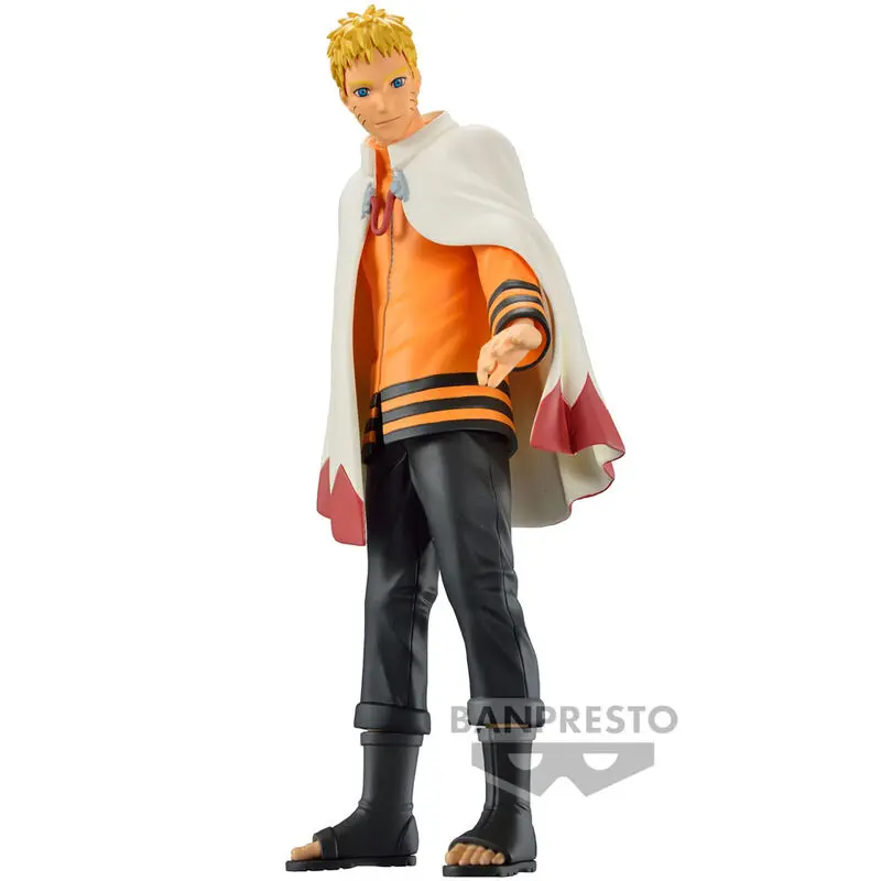 Naruto Shippuden 20th Anniversary Uzumaki Naruto Hokage figura 10cm termékfotó