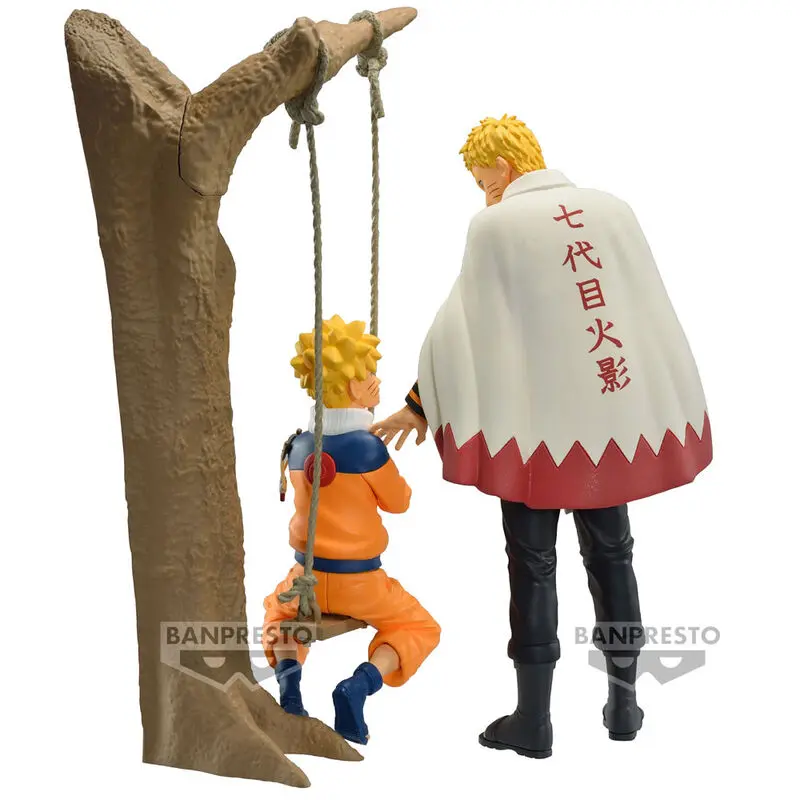 Naruto Shippuden 20th Anniversary Uzumaki Naruto Kids figura 10cm termékfotó