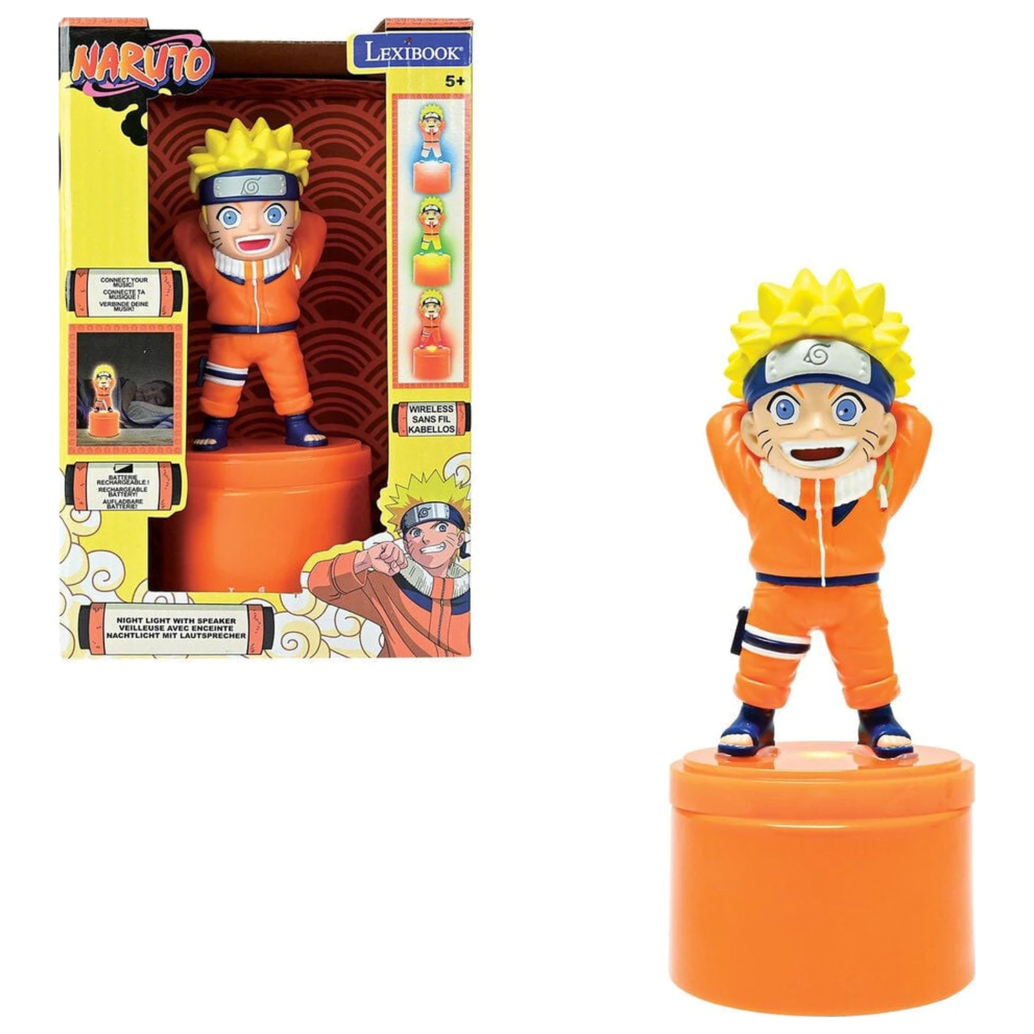Naruto Shippuden 3D éjszakai lámpa termékfotó