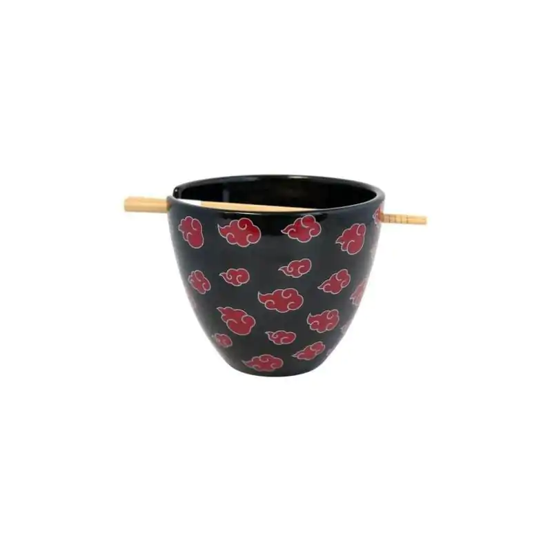 Naruto Shippuden Akatsuki Logo Ramen tál és evőpálcika 473 ml termékfotó