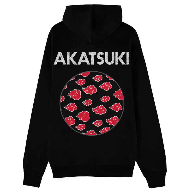 Naruto Shippuden Akatsuki Symbols cipzáras pulóver termékfotó