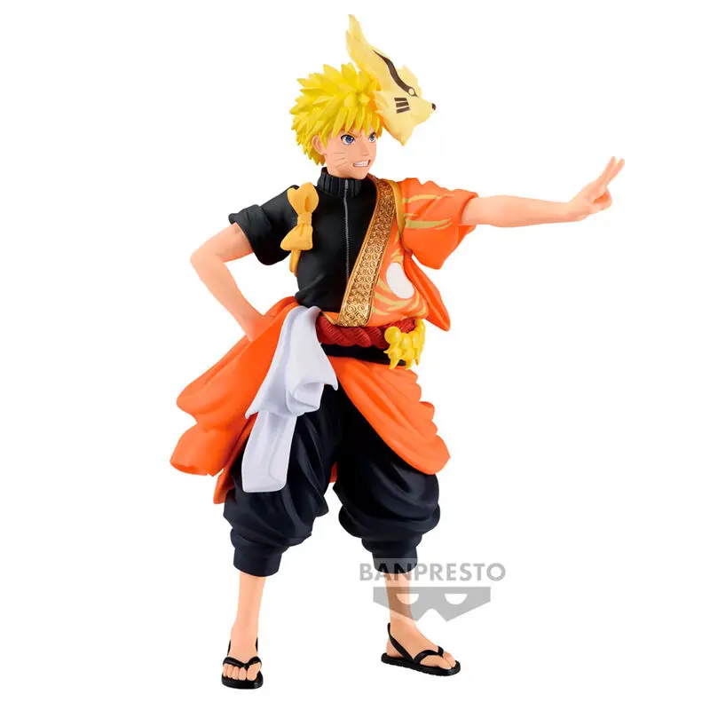 Naruto Shippuden Animation 20Th Anniversary Costume Naruto Uzumaki figura 16cm termékfotó