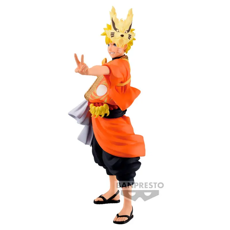 Naruto Shippuden Animation 20Th Anniversary Costume Naruto Uzumaki figura 16cm termékfotó