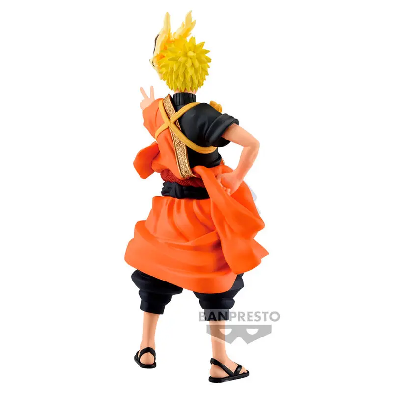 Naruto Shippuden Animation 20Th Anniversary Costume Naruto Uzumaki figura 16cm termékfotó