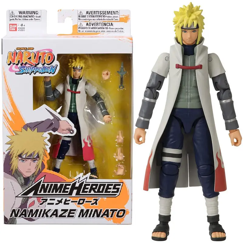 Naruto Shippuden Anime Heroes Namikaze Minato figura 15cm termékfotó
