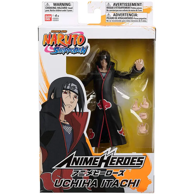 Naruto Shippuden Anime Heroes Uchiha Itachi figura 15cm termékfotó