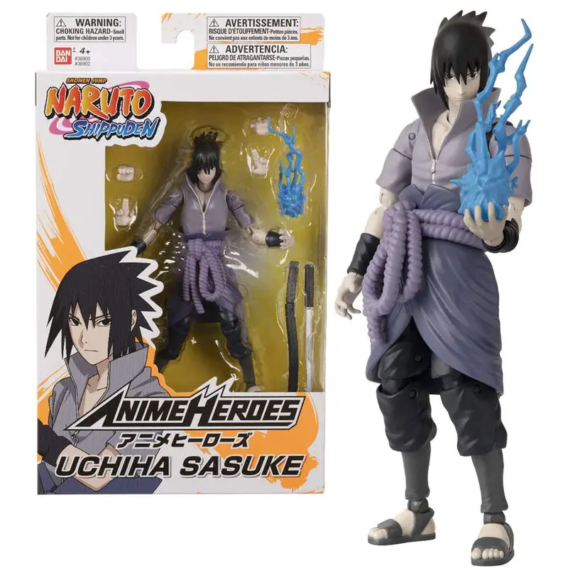 Naruto Shippuden Anime Heroes Uchiha Sasuke figura 15cm termékfotó