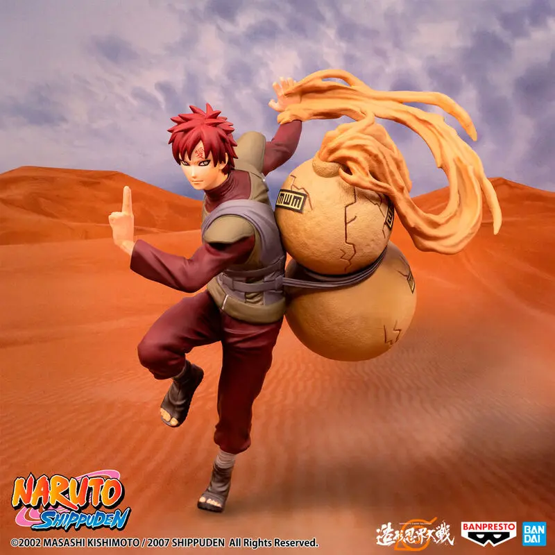 Naruto Shippuden Banpresto F Colosseum Gara figura 12cm termékfotó