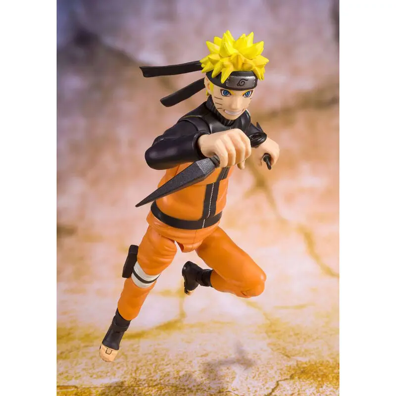 Naruto Shippuden Best Selection Naruto Uzumaki SH Figuarts figura 14cm termékfotó