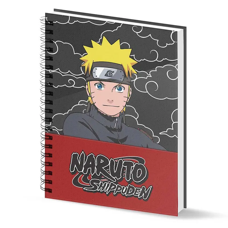 Naruto Shippuden Clouds A5 jegyzetfüzet termékfotó