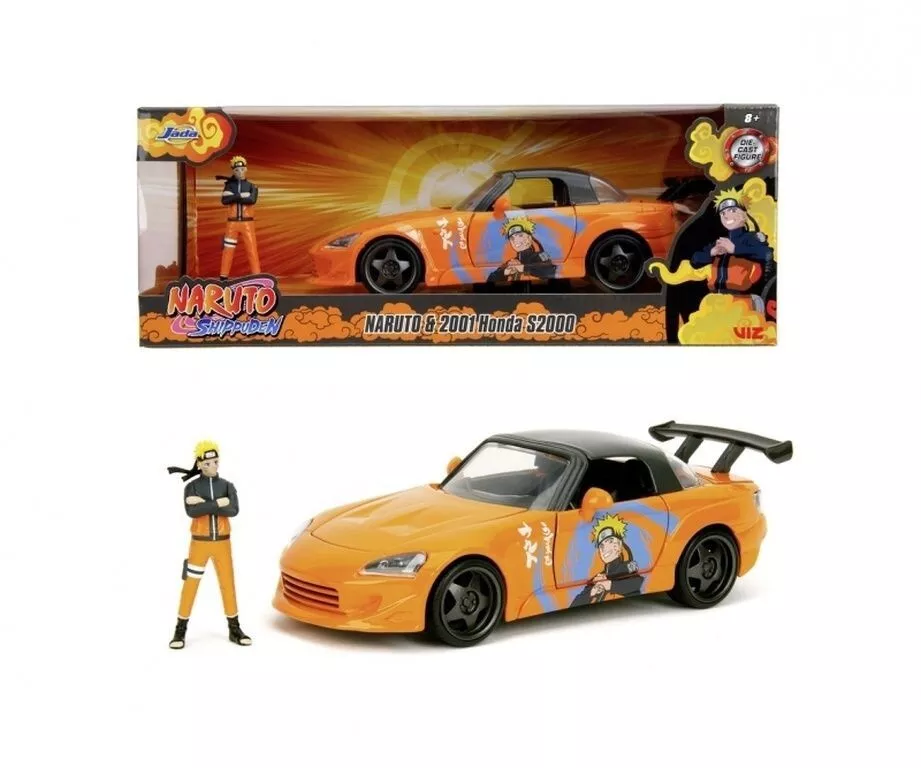 Naruto Shippuden Diecast Model 1/24 2001 Honda S2000 termékfotó