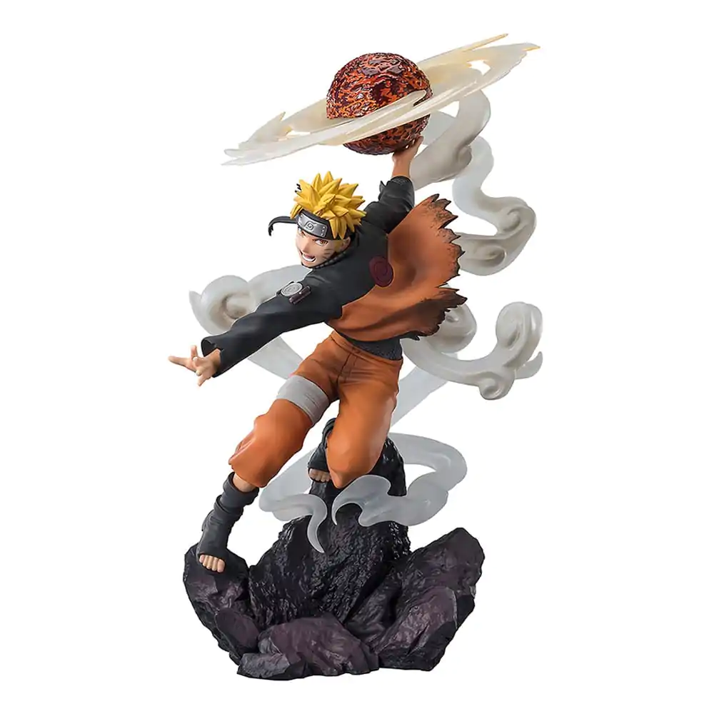 Naruto Shippuden Figuarts ZERO Extra Battle Naruto Uzumaki-Sage Art: Lava Release Rasenshuriken PVC szobor figura 24 cm termékfotó