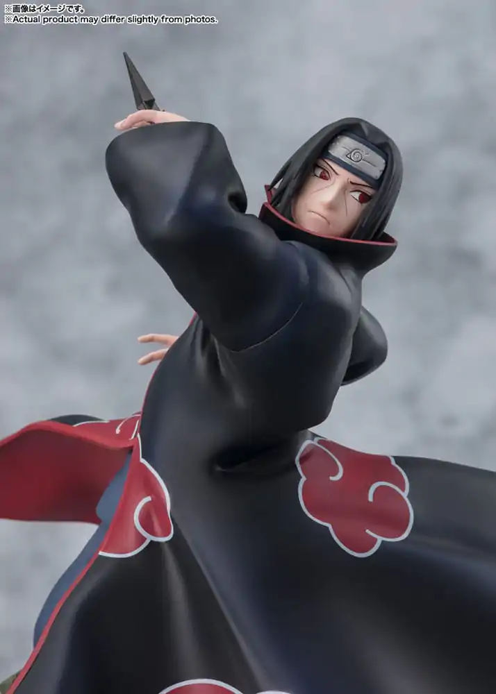 Naruto Shippuden FiguartsZERO Extra Battle Itachi Uchiha -The Light &amp; Dark of the Mangekyo Sharingan- PVC szobor figura 24 cm termékfotó