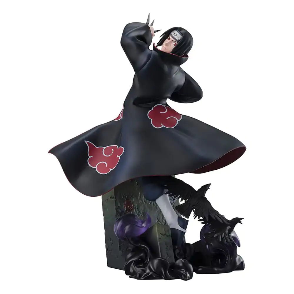 Naruto Shippuden FiguartsZERO Extra Battle Itachi Uchiha -The Light &amp; Dark of the Mangekyo Sharingan- PVC szobor figura 24 cm termékfotó