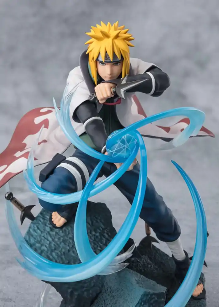 Naruto Shippuden FiguartsZERO Extra Battle Minato Namikaze-Rasengan- PVC szobor figura 20 cm termékfotó