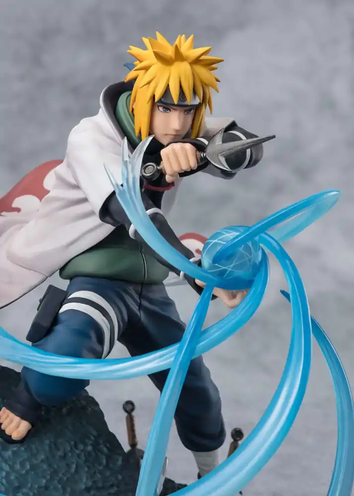 Naruto Shippuden FiguartsZERO Extra Battle Minato Namikaze-Rasengan- PVC szobor figura 20 cm termékfotó