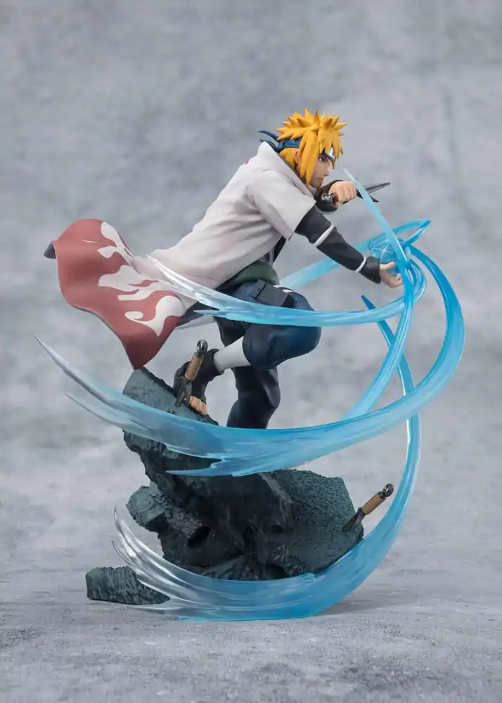 Naruto Shippuden FiguartsZERO Extra Battle Minato Namikaze-Rasengan- PVC szobor figura 20 cm termékfotó