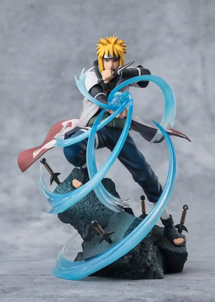 Naruto Shippuden FiguartsZERO Extra Battle Minato Namikaze-Rasengan- PVC szobor figura 20 cm termékfotó