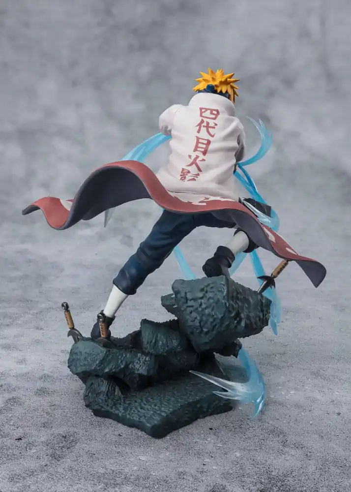 Naruto Shippuden FiguartsZERO Extra Battle Minato Namikaze-Rasengan- PVC szobor figura 20 cm termékfotó