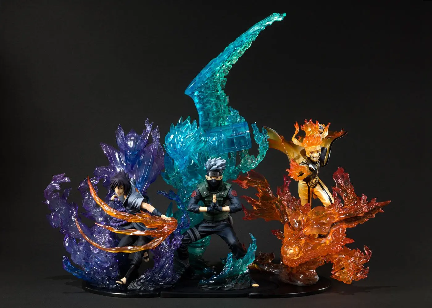 Naruto Shippuden FiguartsZERO Kakashi Hatake (Susanoo) Kizuna Relation PVC szobor figura 43 cm termékfotó