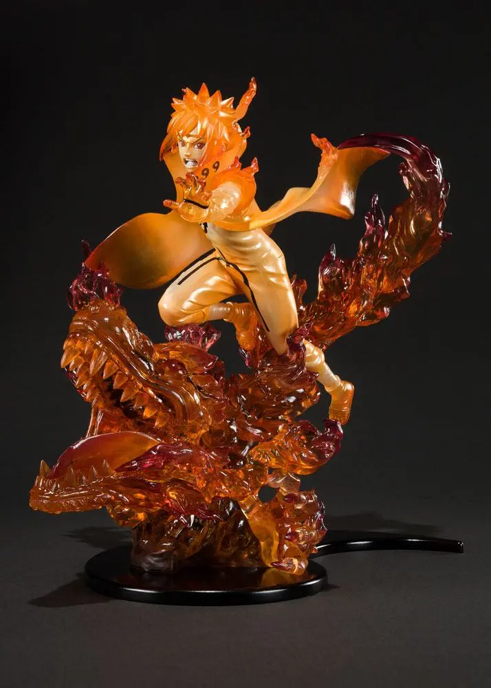 Naruto Shippuden FiguartsZERO Minato Namikaze (Kurama) Kizuna Relation PVC szobor figura 22 cm termékfotó
