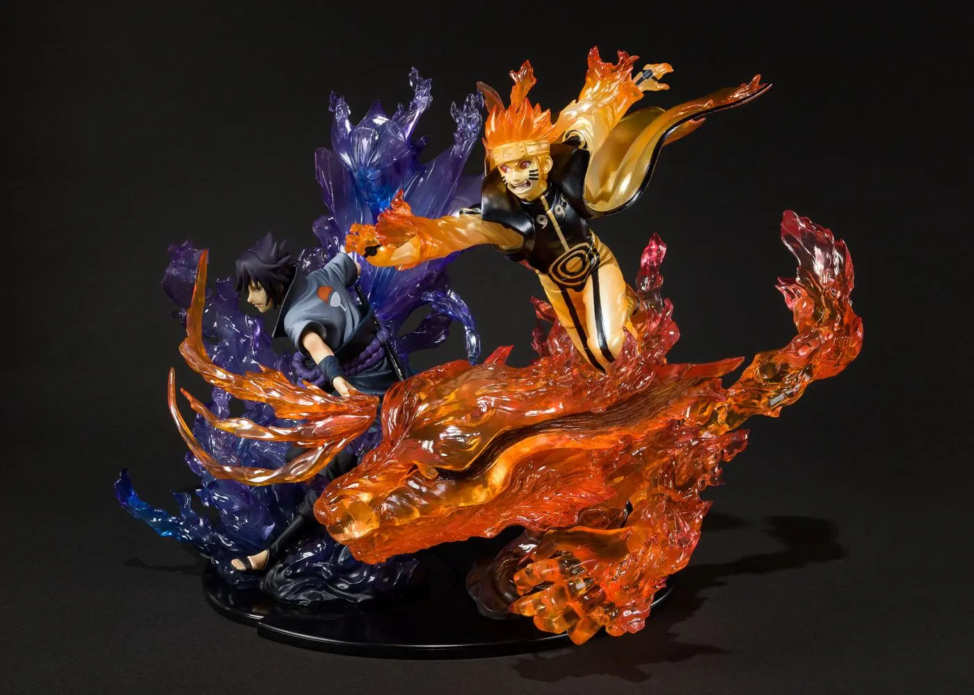 Naruto Shippuden FiguartsZERO Naruto Uzumaki (Kurama) Kizuna Relation PVC szobor figura 21 cm termékfotó