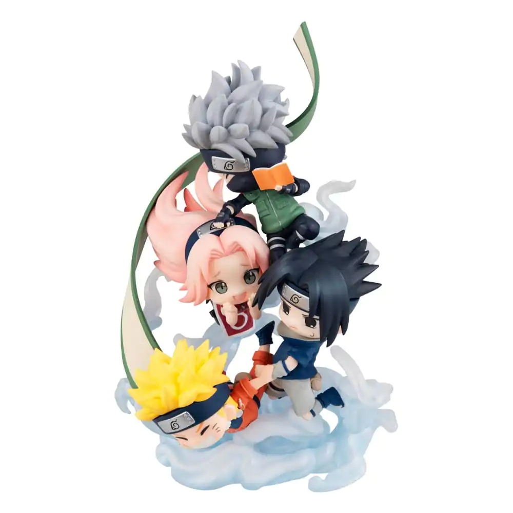 Naruto Shippuden FigUnity Gather here, Team 7 1PVC Mini szobor figura 3 cm termékfotó