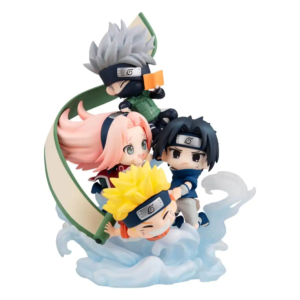 Naruto Shippuden FigUnity Gather here, Team 7 1PVC Mini szobor figura 3 cm termékfotó