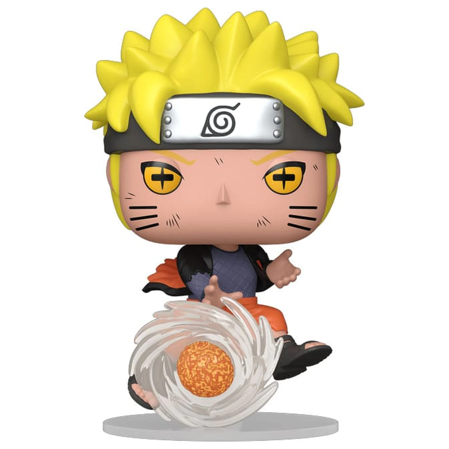 Naruto Shippuden Funko POP! Animation Vinyl figurák Naruto Uzumaki (Lava Release Rasenshuriken) 9 cm termékfotó