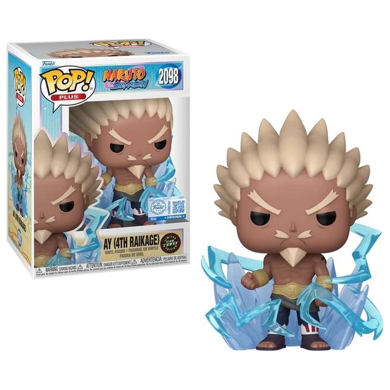Naruto Shippuden Funko Pop! figura Animation 4th Raikage With Chase (GW) termékfotó