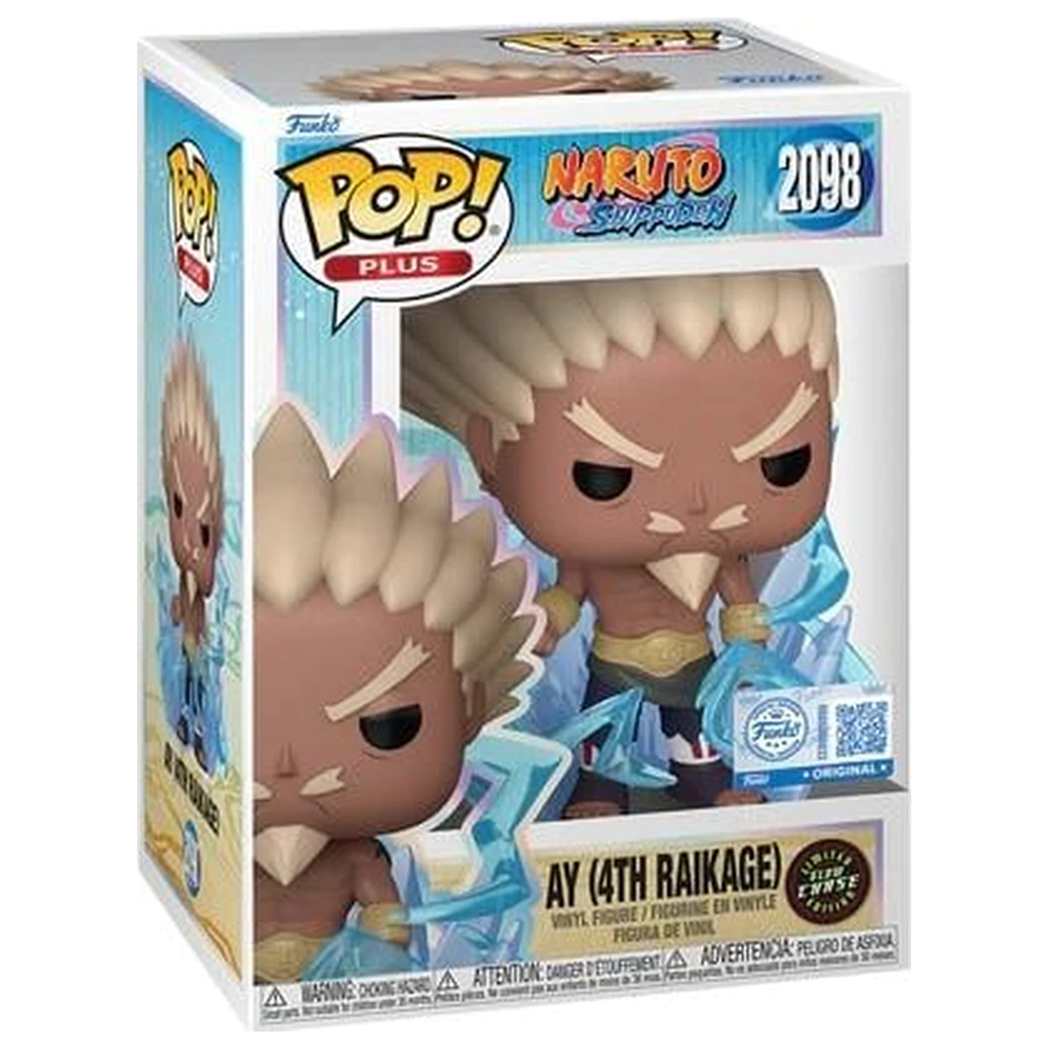 Naruto Shippuden Funko Pop! figura Animation 4th Raikage With Chase (GW) termékfotó