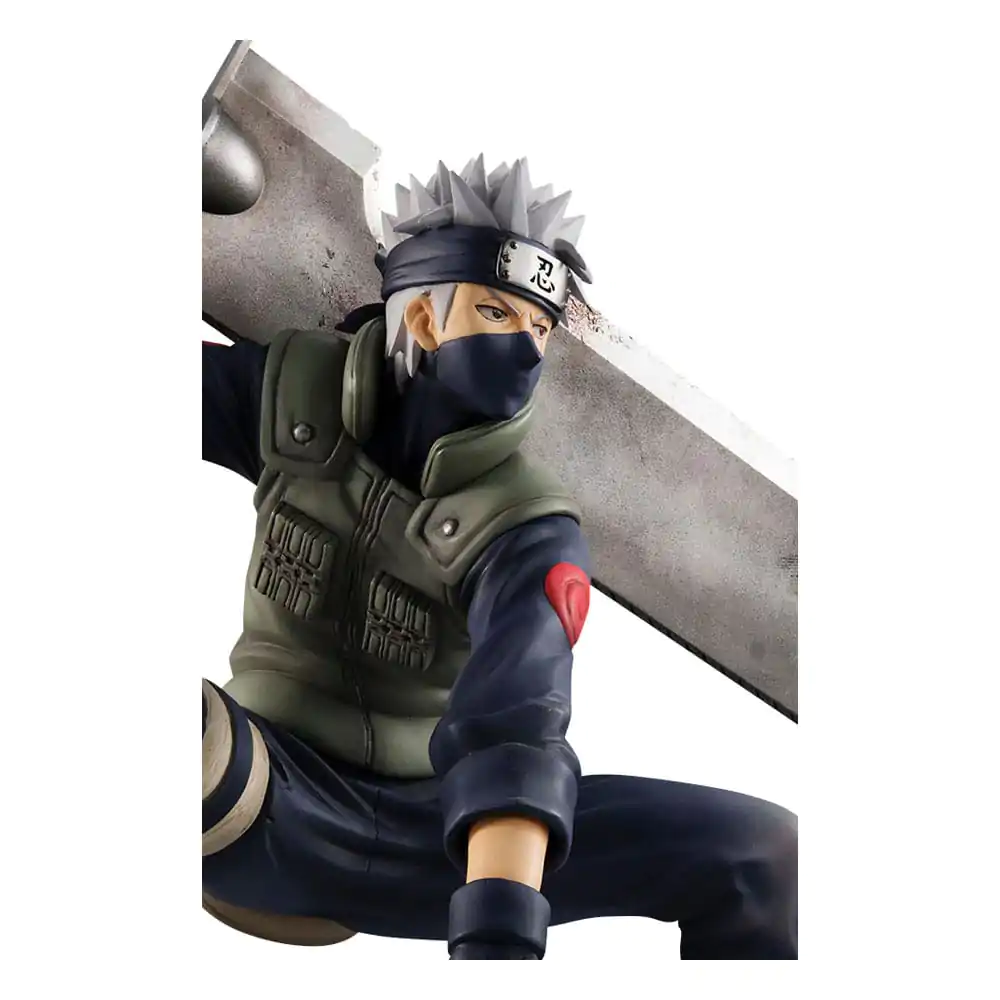 Naruto Shippuden G.E.M. Series 1/8 Kakashi Hatake Great Ninja War 15th Anniversary Ver. PVC szobor figura 15 cm termékfotó