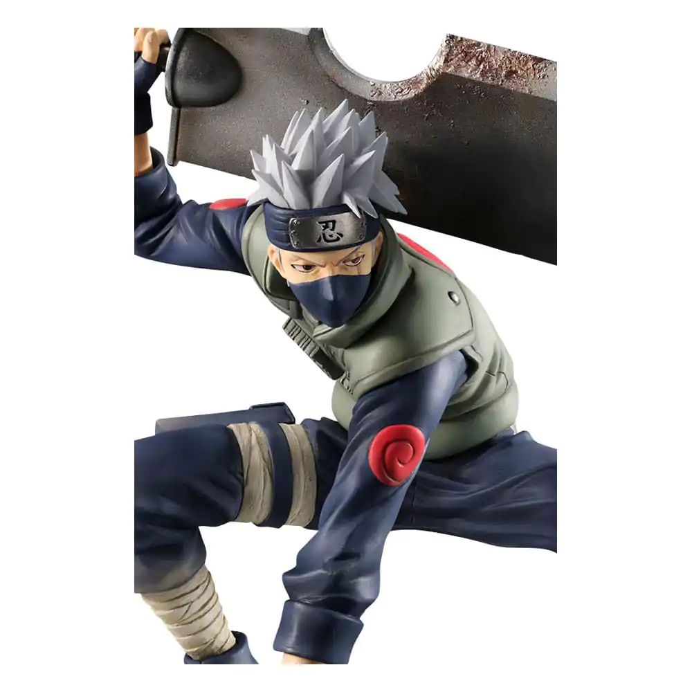 Naruto Shippuden G.E.M. Series 1/8 Kakashi Hatake Great Ninja War 15th Anniversary Ver. PVC szobor figura 15 cm termékfotó