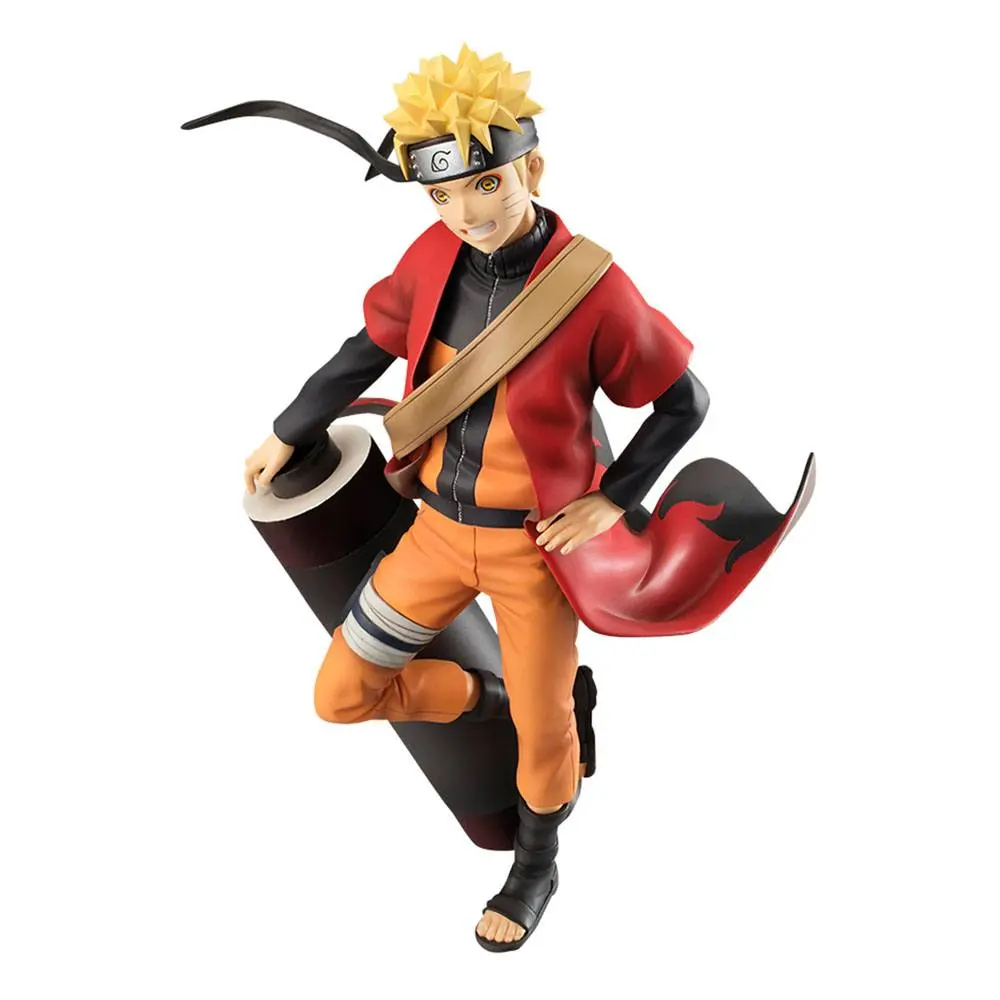 Naruto Shippuden G.E.M. Series 1/8 Naruto Uzumaki Sage Mode PVC szobor figura 19 cm termékfotó