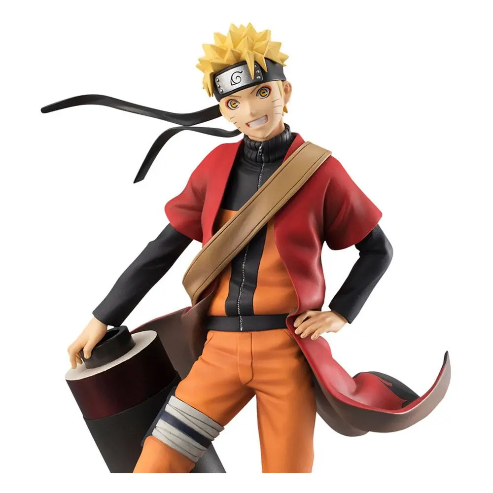 Naruto Shippuden G.E.M. Series 1/8 Naruto Uzumaki Sage Mode PVC szobor figura 19 cm termékfotó