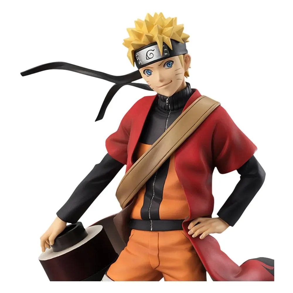 Naruto Shippuden G.E.M. Series 1/8 Naruto Uzumaki Sage Mode PVC szobor figura 19 cm termékfotó