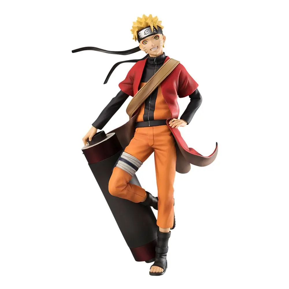 Naruto Shippuden G.E.M. Series 1/8 Naruto Uzumaki Sage Mode PVC szobor figura 19 cm termékfotó