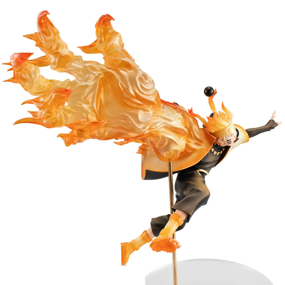 Naruto Shippuden G.E.M. Series 1/8 Naruto Uzumaki Six Paths Sage Mode 15th Anniversary Ver. PVC szobor figura 29 cm termékfotó