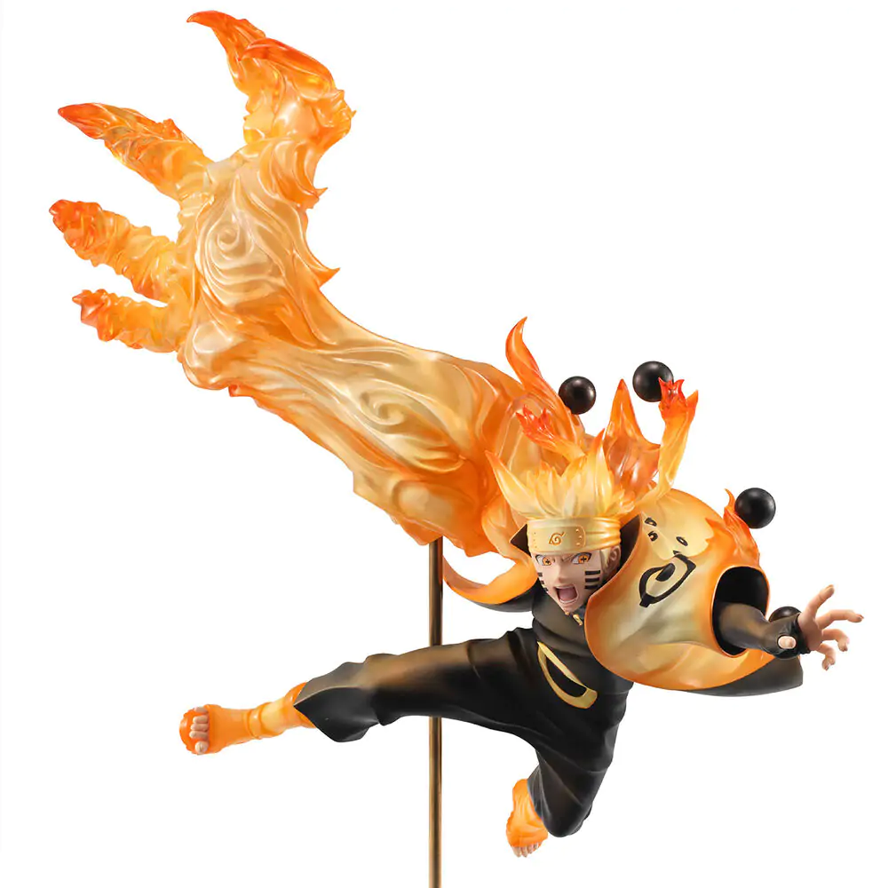 Naruto Shippuden G.E.M. Series 1/8 Naruto Uzumaki Six Paths Sage Mode 15th Anniversary Ver. PVC szobor figura 29 cm termékfotó