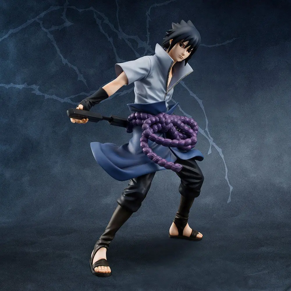 Naruto Shippuden G.E.M. Series 1/8 Sasuke Uchiha PVC szobor figura 24 cm termékfotó