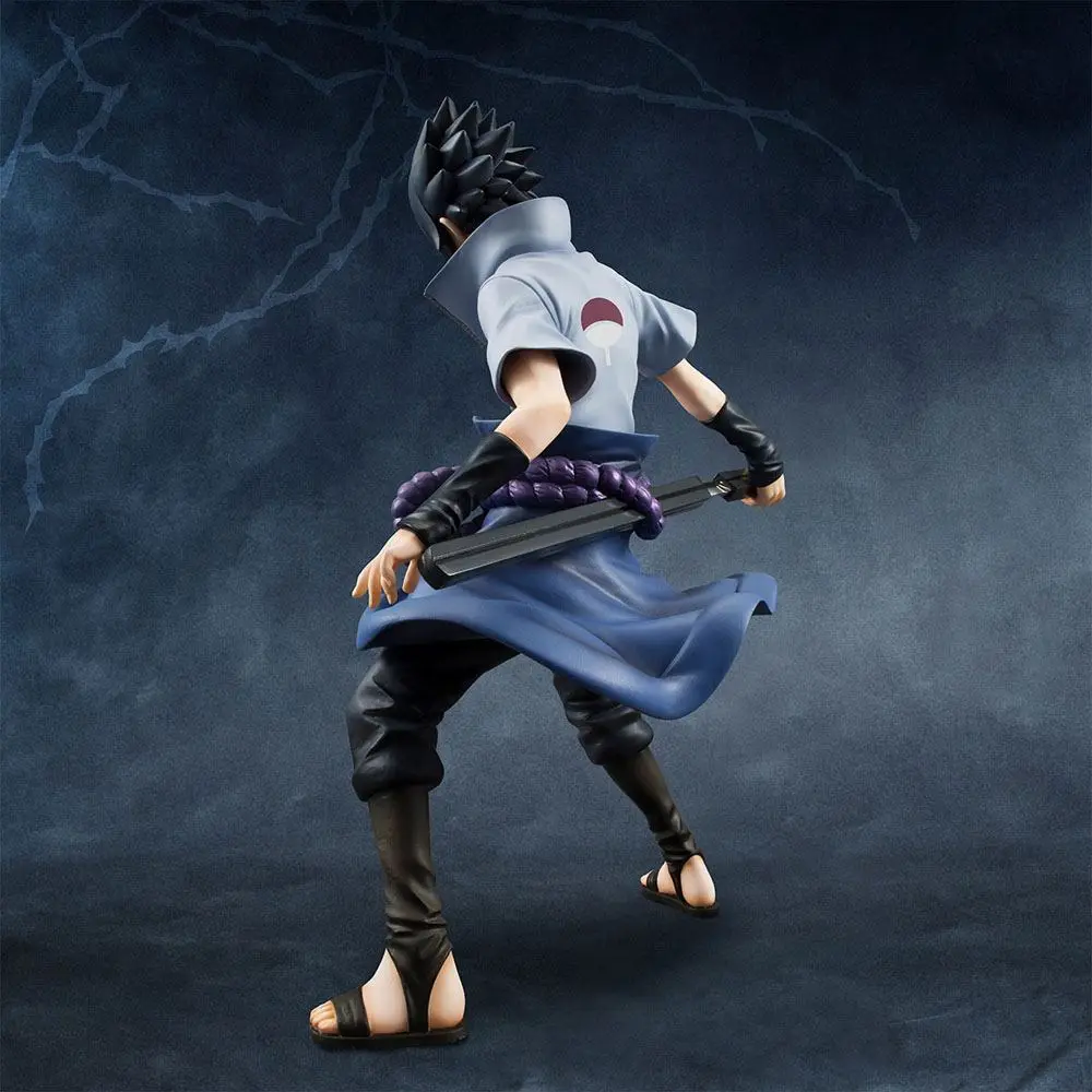 Naruto Shippuden G.E.M. Series 1/8 Sasuke Uchiha PVC szobor figura 24 cm termékfotó